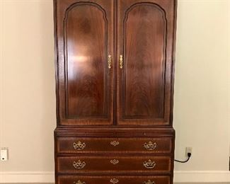 DREXEL Armoire w/Beautiful Inlay