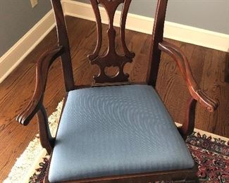 1 of 2 HICKORY WHITE Arm Chairs