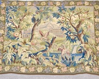 French Louviere Tapestry, 6' 8" x 5' 1"