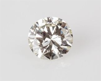 35: 1.11 Carat Round Brilliant Diamond SI1 / L
