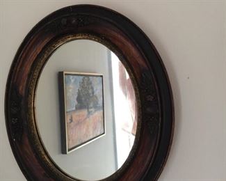 Oval Mirror $20