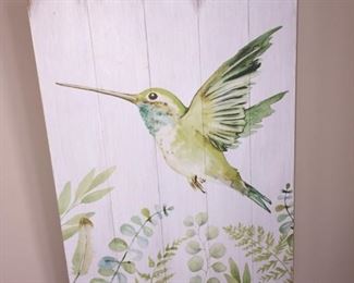 Hummingbird Plaque $8.00