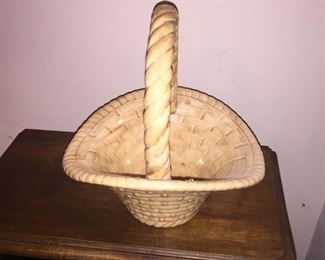 Ceramic Basket $10