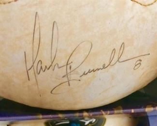 Mark Brunell #8 Jags Football signed 