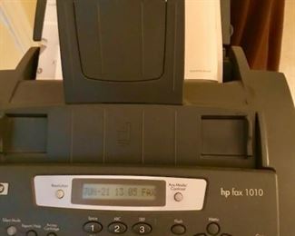 HP fax 1010 w/load disc