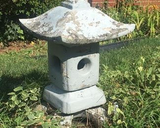 Concrete lawn decor
