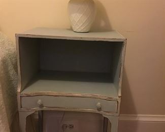 Lt blue nightstand