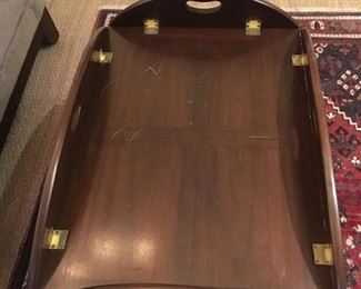 Butler style coffee table