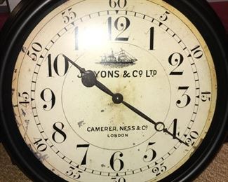 Reproduction Wall Clock - functional and striking