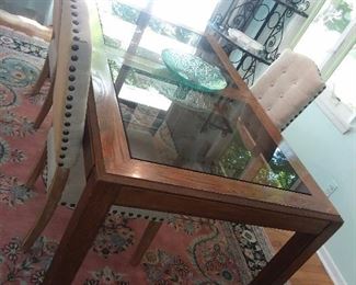 Dining Room Table W/ 3 Chairs