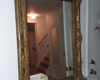 BEAUTIFUL Collection Of Mirrors Including Ornate Carved Antique Mirrors, Sunburst Mirrors, Etched Mirrors, And Many Others