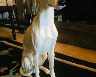 Italian porcelain dog