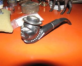 Vintage Black Memorabilia Pipe