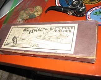 Antique Battleship Toy