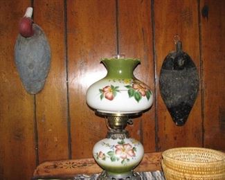 Duck Decoys and gone with wind lamp
