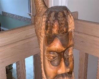Hand carved