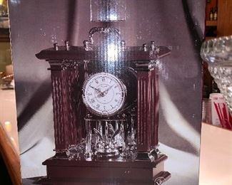 New, still in the box-Mantel Clock