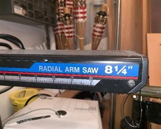 Ryobi 8-1/4" Radial Arm Saw