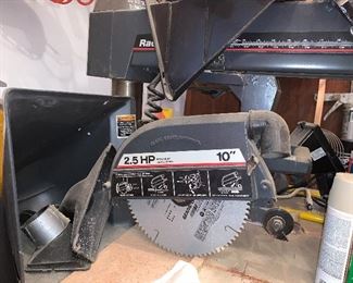 2.5 HP 10" Radial Saw