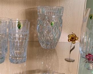 Waterford Glasses and vases