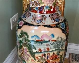 Another tall Oriental Urn