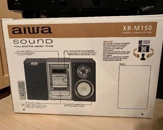 Aiwa Sound XR-M150   -  new in box