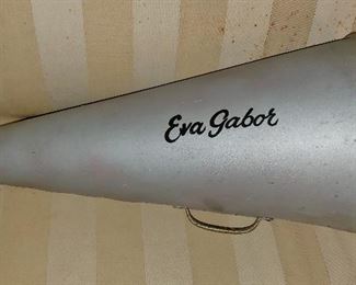Wonderful Eva Gabor Vintage Bullhorn!