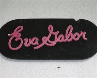 Eva Gabor Sign!