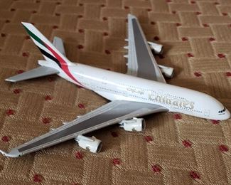 Property of Astronaut David R. Scott, Commander of Apollo 15.  He walked on the moon in 1971, and was the first astronaut to drive a  vehicle on the moon.                           This Miniature Jet was given him on the maiden flight of the first Emirates Jet from Los Angeles to Dubai.