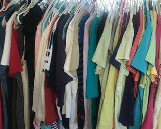 many new tops