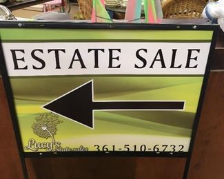 Lucy's Estate Sales Watch for More Pictures to be Uploaded Daily