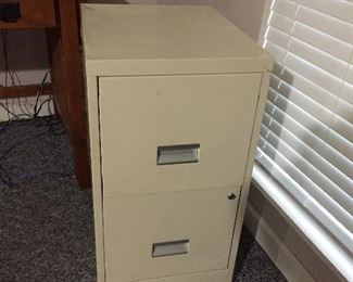 Two Drawer File Cabinet