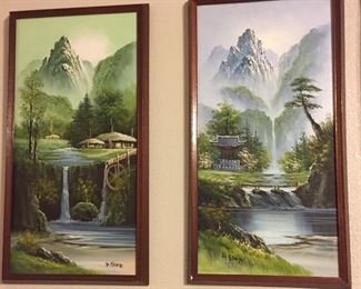 Oil on Canvas Original Four Seasons Painting