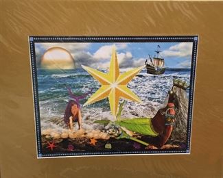 Assorted Matted Poster Size Prints