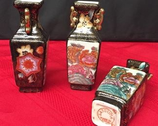 Satsuma Moriagi Small Vases