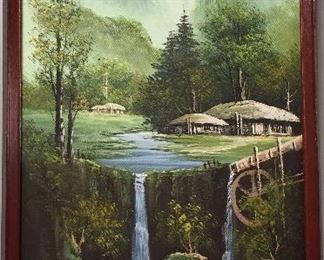 Oil on Canvas Original Four Seasons Painting