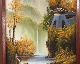 Oil on Canvas Original Four Seasons Painting