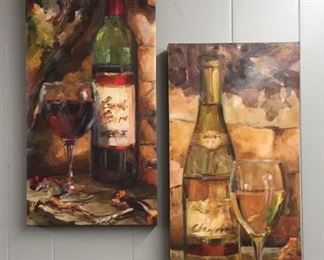 Wall Décor Wine Bottles