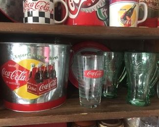 Assorted Collectible Coca Cola Items