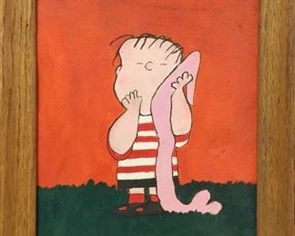 Linus from "Peanuts" Cartoon