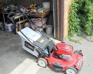 Auto Start Toro 7.25 hp Mower