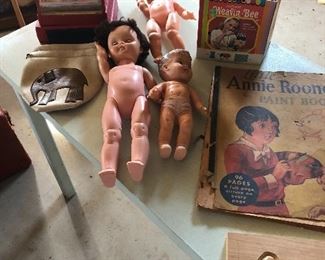 Vintage baby dolls