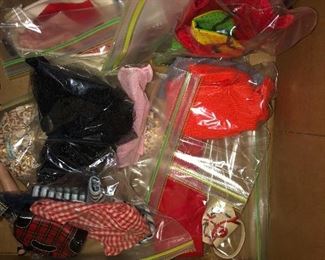 Barbie clothing accessories. Very clean and well cared for.