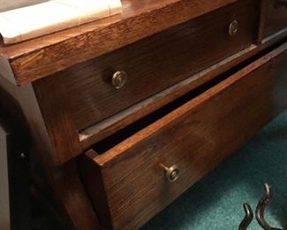 Oak dresser / washstand