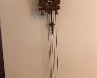 German Cuckoo clocks (there are two of them)