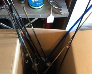 Fishing rods and reels