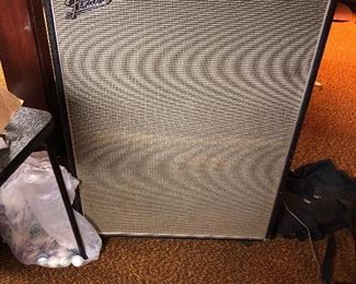 Fender speaker cabinet with two speakers