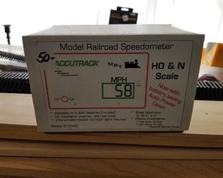 #30	Model Railroad Speedometer Accutrack 	$50 
