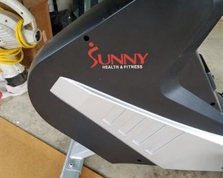 #52	Sunny Health and Fitness Rowing Machine 	 $135.00 
