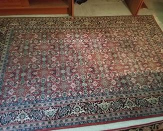 Hand knotted rug